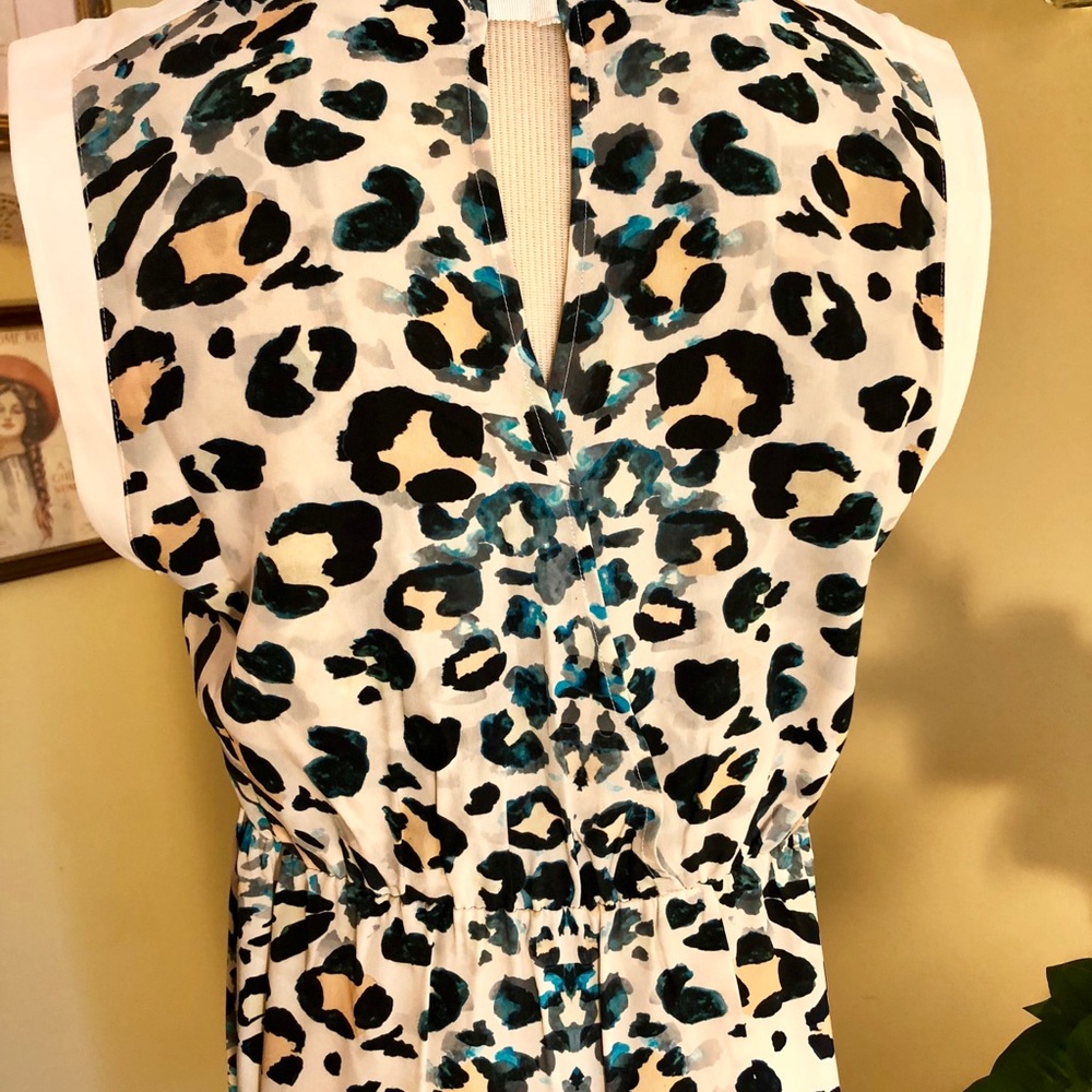 Brochu Walker Silk Animal Print Dress - Picture 3 of 8